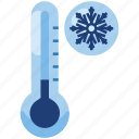 low temperature, thermometer, temperature, cold, snow, winter, cold temperature