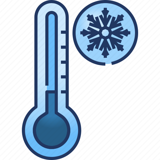 Cold temperature, winter, low temperature, temperature, snow, cold, thermometer icon - Download on Iconfinder