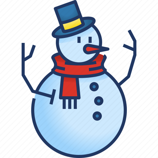 Christmas, season, snowman, winter, holiday, snow, decoration icon - Download on Iconfinder