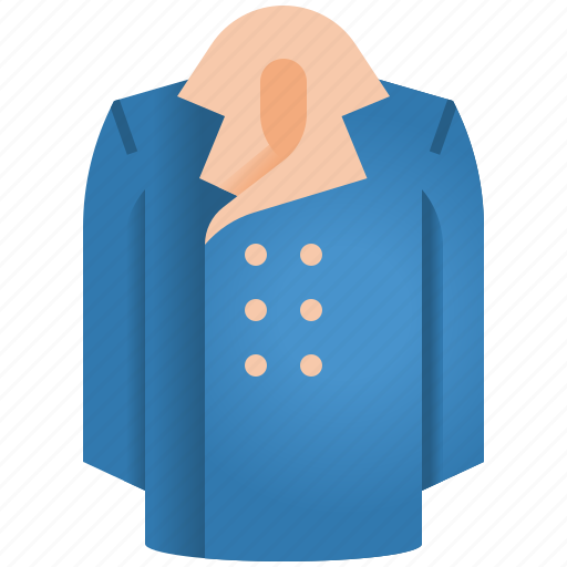 Long coat, apparel, overcoat, jacket, winter clothing, coat, winter icon - Download on Iconfinder