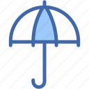 umbrella, rain, weather, protection, rainy
