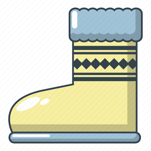 Boots, cartoon, fashion, fur, object, ugg, winter icon - Download on Iconfinder