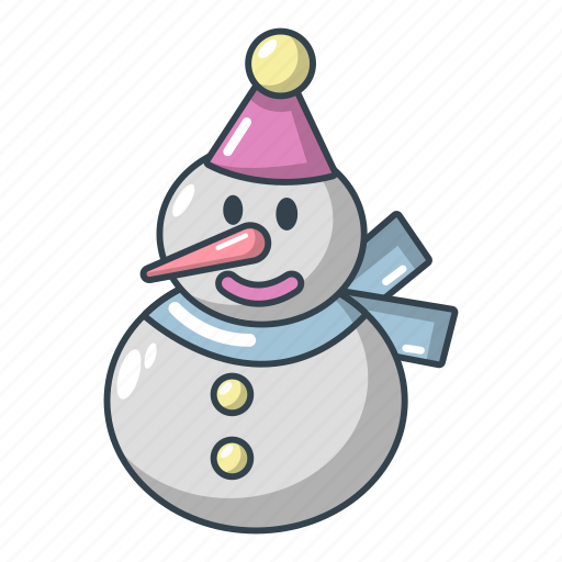 Cartoon, christmas, holiday, object, snow, snowman, winter icon - Download on Iconfinder