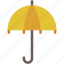 umbrella, rain, weather, protection, rainy 