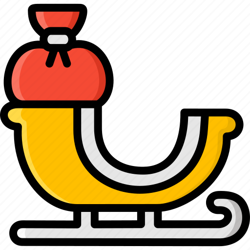 Cart, christmas, santas, sledge, winter icon - Download on Iconfinder