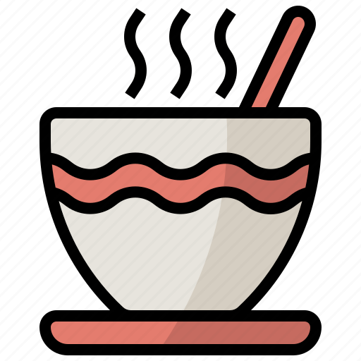 Food, hot, plate, restaurant, soup, spoon, warm icon - Download on Iconfinder