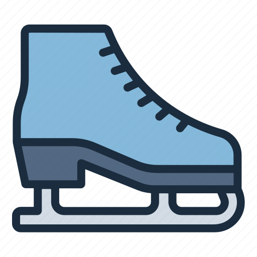 Skate, winter, snow, sport, boots, ice skate icon - Download on Iconfinder