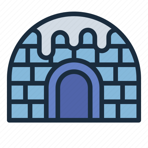 Iqloo, home, building, architecture, house, winter icon - Download on Iconfinder