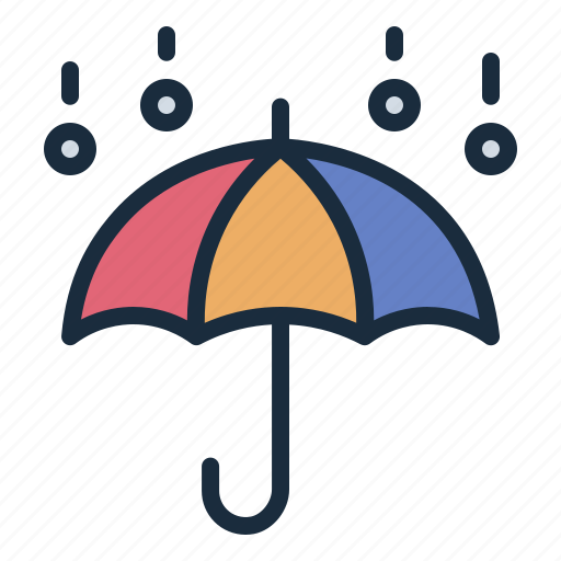 Snowfall, snow, winter, umbrella, weather icon - Download on Iconfinder