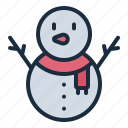 snowman, winter, cold, snow, christmas, xmas
