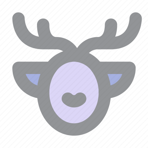 Deer, christmas, xmas, animal icon - Download on Iconfinder