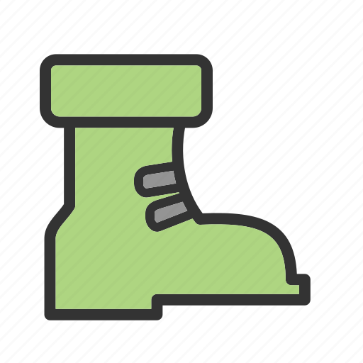 Boot, boots, leather, shoes, snow, wearing, winter icon - Download on Iconfinder