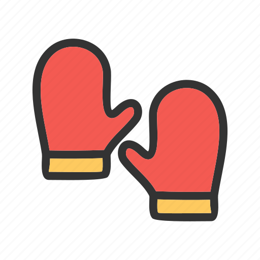 Clothing, glove, gloves, leather, pair, protection, winter icon - Download on Iconfinder