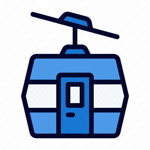 Cable, car, transportation, travel, winter icon - Download on Iconfinder