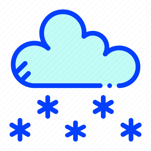 Cloud, hail, snow, winter icon - Download on Iconfinder