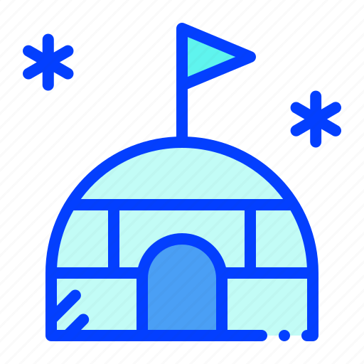 Cold, home, igloo, winter icon - Download on Iconfinder
