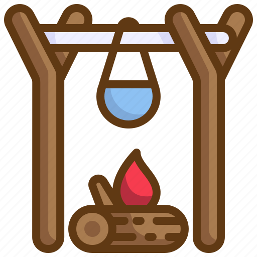 Bonfire, bon, camp, camping, fire icon - Download on Iconfinder