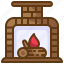 fireplace, chimney, fire, furniture, heating 