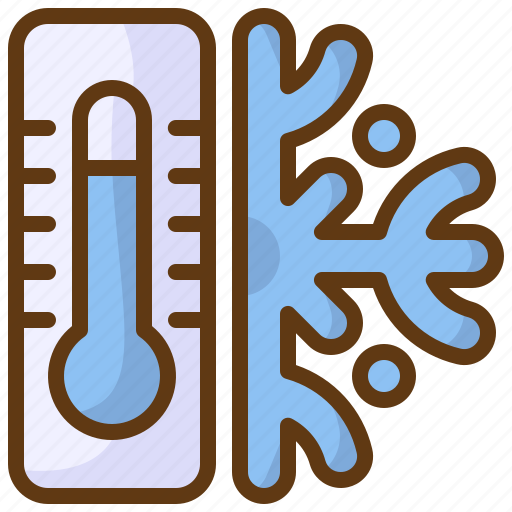 Thermometer, cold, ice, snow, winter icon - Download on Iconfinder