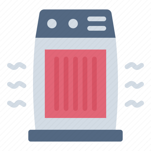 Heater, electronics, household, winter, warm, heat icon - Download on Iconfinder