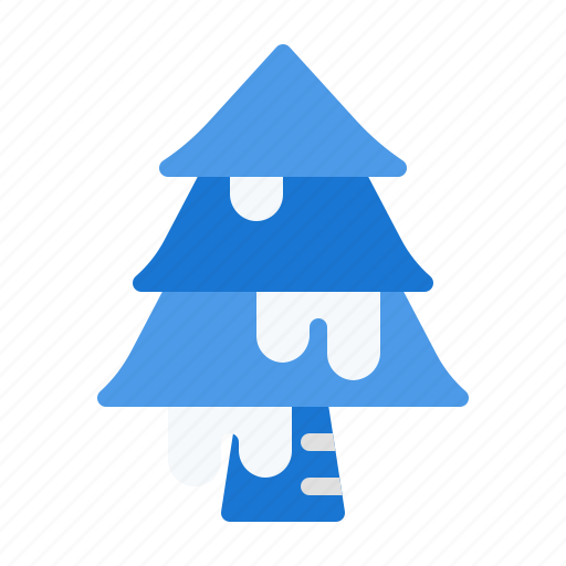 Forest, plant, snow, tree, winter icon - Download on Iconfinder
