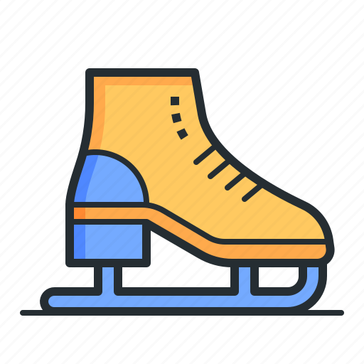 Skates, winter, ice, shoes icon - Download on Iconfinder
