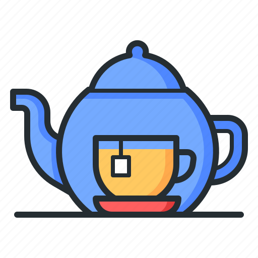Tea, drink, warm, kettle icon - Download on Iconfinder