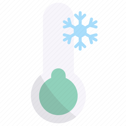 Thermometer, winter, cold, snowflake, temperature, weather icon - Download on Iconfinder