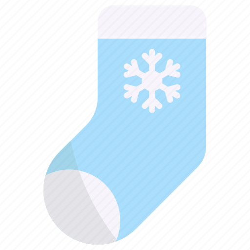 Sock, winter, cold, decoration, snowflake, snow, fashion icon - Download on Iconfinder
