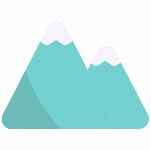 Mountain, winter, nature, snow, cold, holiday, landscape icon - Download on Iconfinder