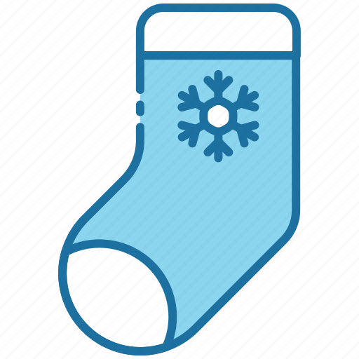 Sock, winter, cold, decoration, snowflake, snow, fashion icon - Download on Iconfinder