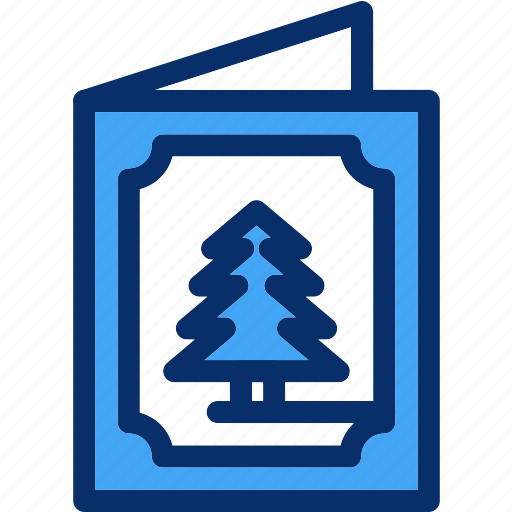 Card, christmas, decoration, tree icon - Download on Iconfinder