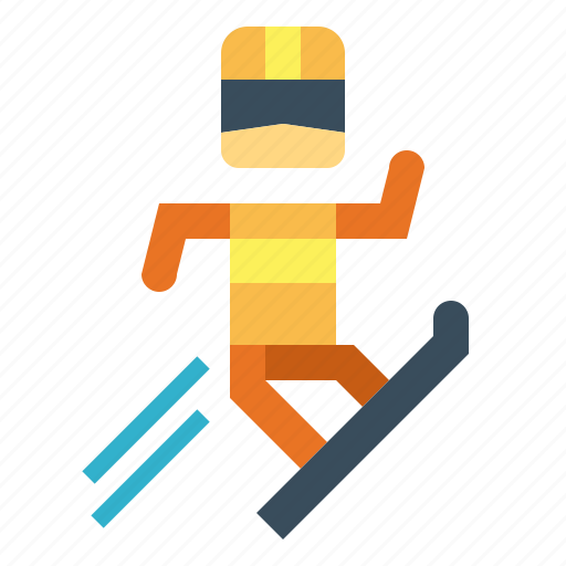Combined, jumping, nordic, people, ski, sports icon - Download on Iconfinder