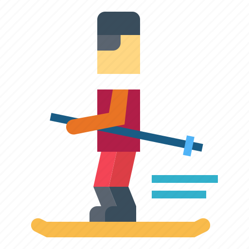 Person, ski, skiing, sports, stance icon - Download on Iconfinder
