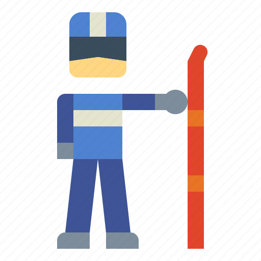 Person, player, skiing, sports icon - Download on Iconfinder