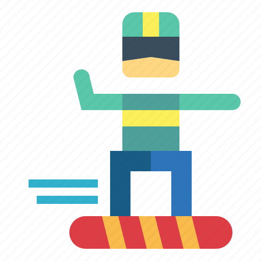 Exercise, people, snowboarding, sports, winter icon - Download on Iconfinder