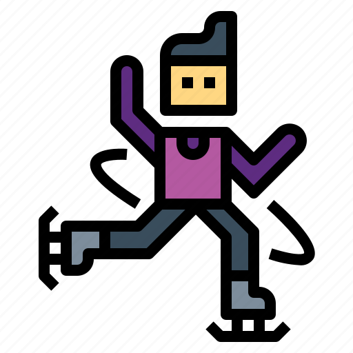 Figure, games, olympic, people, skating, sports icon - Download on Iconfinder