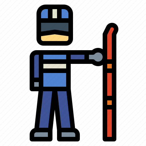 Person, player, skiing, sports icon - Download on Iconfinder