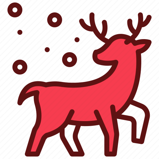 Deer, antler, deers, reindeer, winter icon - Download on Iconfinder
