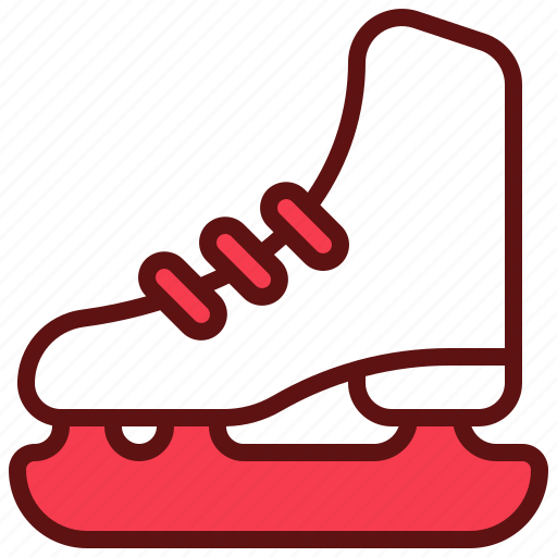 Ice, skate, skating, skates, shoe icon - Download on Iconfinder