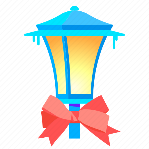 Bow, lamp, post, streetlight icon - Download on Iconfinder