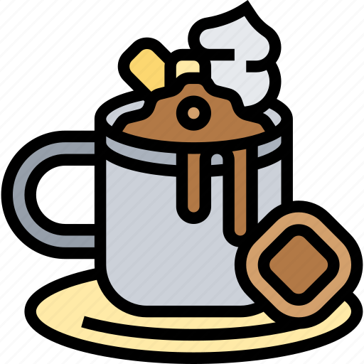 Chocolate, hot, drink, beverage, milk icon - Download on Iconfinder