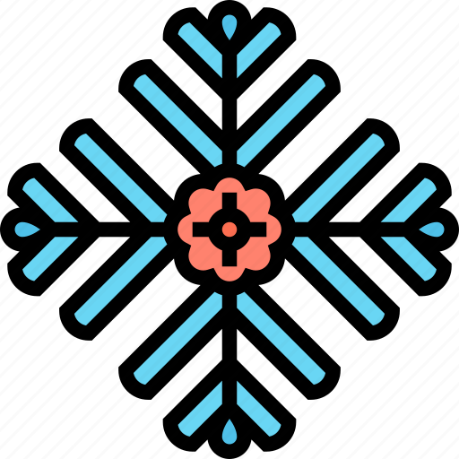 Snowflake, snow, winter, cold, freeze icon - Download on Iconfinder