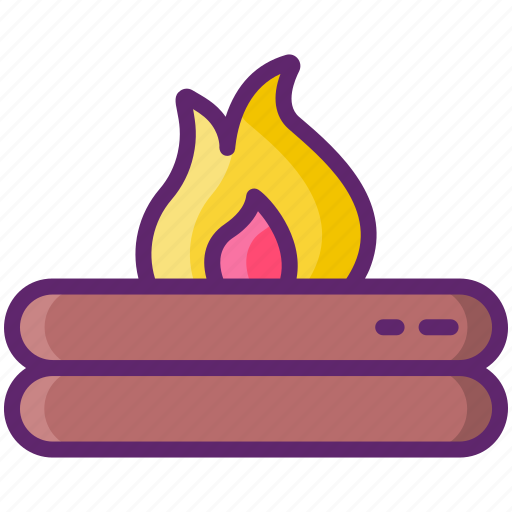 Camp, fire, camping, flame icon - Download on Iconfinder