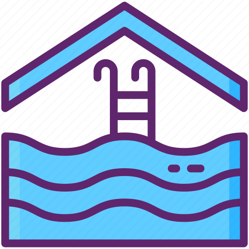 Indoor, pool, swimming, water icon - Download on Iconfinder