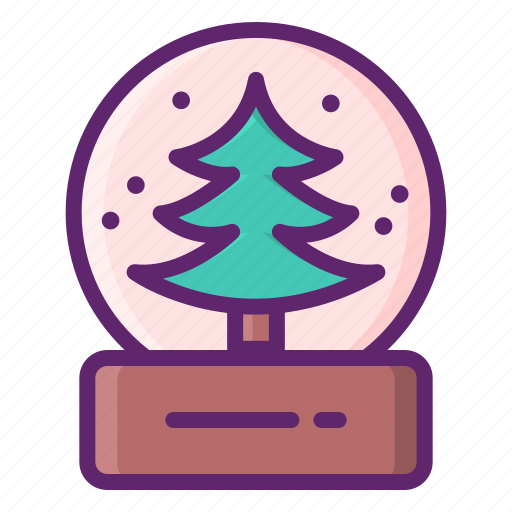 Snow, globe, tree icon - Download on Iconfinder