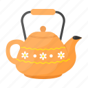 tea, pot, drink, hot, teapot, kettle, beverage