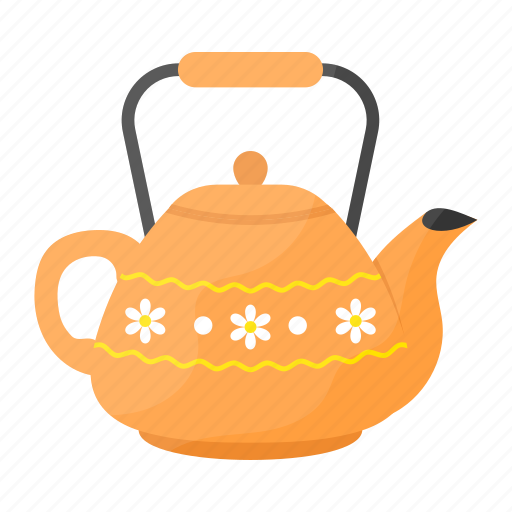 Tea, pot, drink, hot, teapot, kettle, beverage icon - Download on Iconfinder