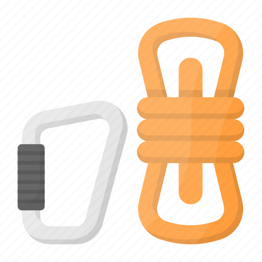 Winter, camping, hiking, equipment, rope, knot, tools icon - Download on Iconfinder