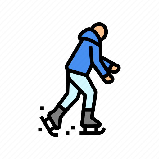 Ice, skating, winter, season, snow, cold icon - Download on Iconfinder